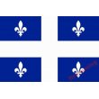 Флаг провинции Квебек КАНАДА размером 90х152 см. (E1104291274881603)