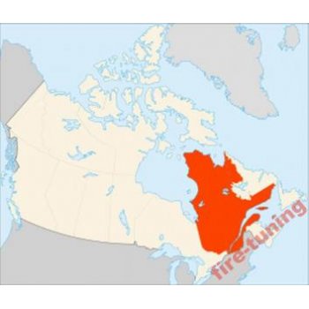 Флаг провинции Квебек КАНАДА размером 90х152 см. (E1104291274881603)