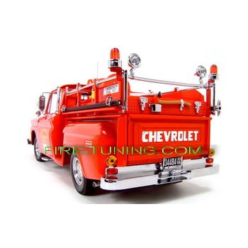 Коллекционная модель 1965 CHEVROLET C-20 FIRE TRUCK 1:18 (E1305291227044187)